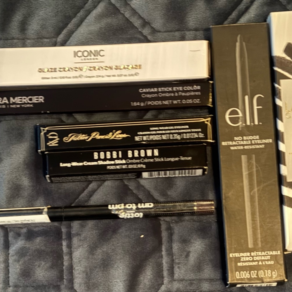 Eye Makeup Bundle: Liners and Shadows